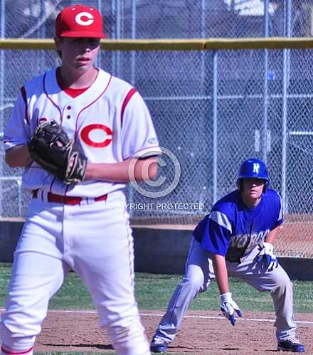 NHS Cougars vs Corona High School Pantehrs 4/16/2012