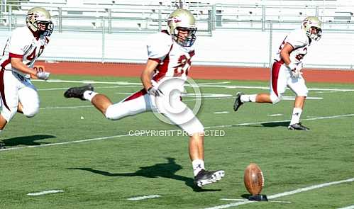 NHS JV Football vs Almeny 9 27 2012