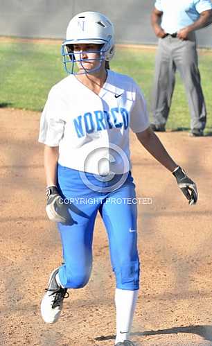 2018 Game 14:  NHS at Eleanor Roosevelt Mustangs -- 4 20 2018