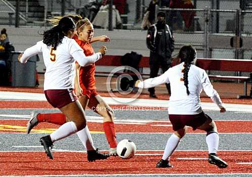 CHS Girls Soccer vs Ontario Jaguars - 12 16 2019