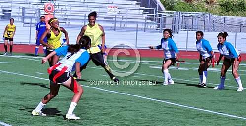 NHS Girls Powder Puff Football 5 17 2012