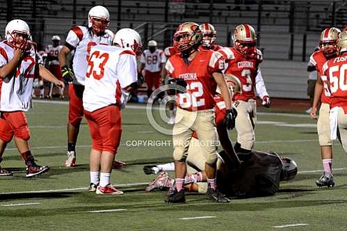 Corona Panthers vs Compton Centennial Apaches 9 11 2015