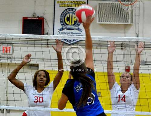 NHS JV at Corona Panthers 10 7 2014