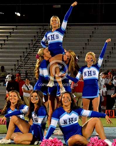 NHS Cheer  Homecoming 2014