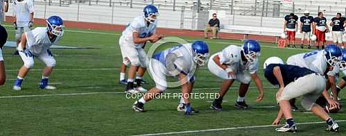 NHS JV Scrimmage vs La Sierra Eagles 8 29 2013