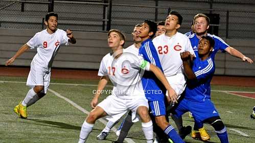 NHS at Corona Panthers  1 15 2015