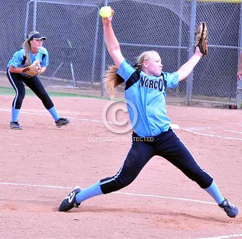 NHS Cougars vs Corona's Santiago Sharks 4/25/2012