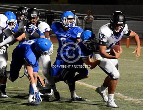 NHS vs Rancho Cucamonga Cougars HOF Night 9 4 2015