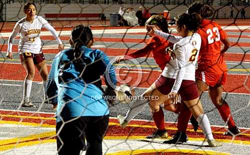 CHS Girls Soccer vs Ontario Jaguars - 12 16 2019