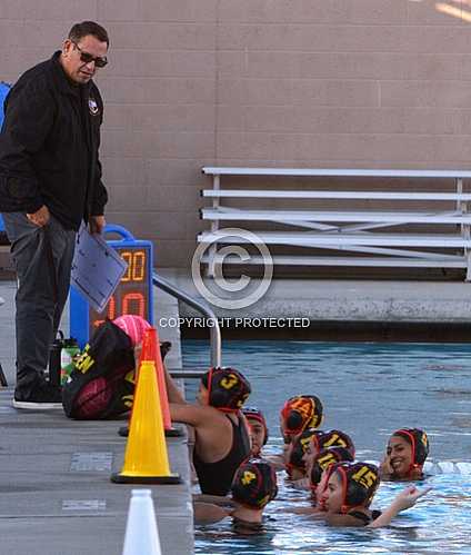 CHS Girls Water Polo vs Corona Santiago Sharks 1 22 2020