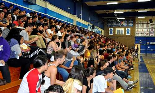 Norco High Class of 2012 Graduation Practice 5 30 2012