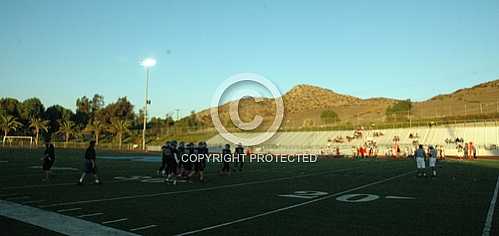 NHS JV Football vs Corona Panthers