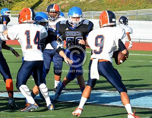 NHS Freshmen vs Eleanor Roosevelt 10 8 2015