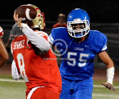 NHS vs Corona Panthers 10 16 2015