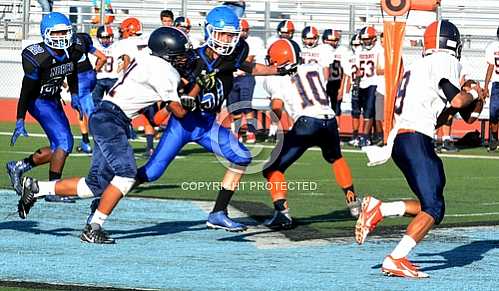 NHS Freshmen vs Eleanor Roosevelt 10 8 2015