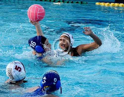 NHS JV Girls Water Polo vs Bell Gardens 1 3 2014