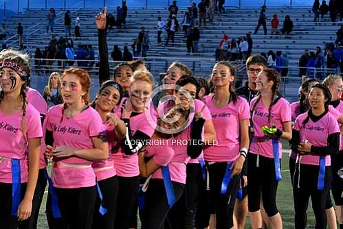 The 2015 Powder Puff Football Game