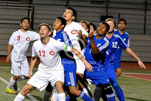 NHS at Corona Panthers  1 15 2015