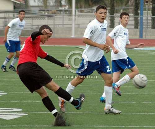 NHS Cougars vs Etiwanda Eagles 11/29/2012