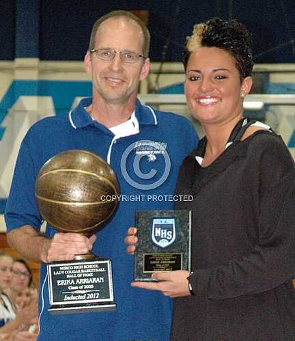 NHS 2012 Girls Basketball Hall of Fame Night