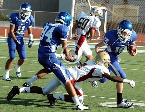 NHS JV Football vs Almeny 9 27 2012