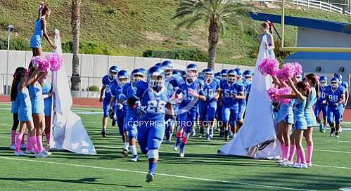 NHS JV vs Corona Panthers JV 10 16 2014