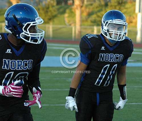NHS JV Football vs Corona Panthers