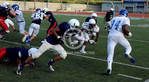 NHS JV Scrimmage vs La Sierra Eagles 8 29 2013