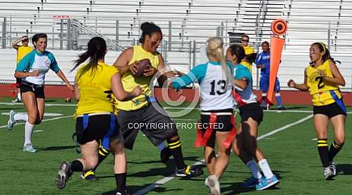 NHS Girls Powder Puff Football 5 17 2012