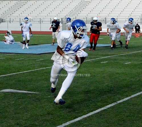 NHS JV Scrimmage vs La Sierra Eagles 8 29 2013