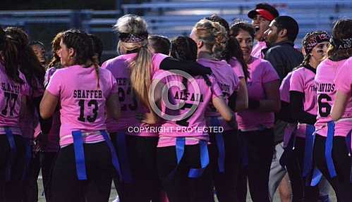 The 2015 Powder Puff Football Game