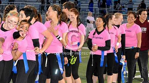 The 2015 Powder Puff Football Game