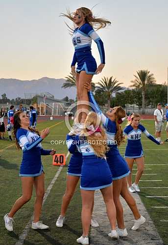 NHS Cheer  Homecoming 2014