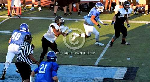 NHS vs Temecula Valley scrimmage 8 29 14