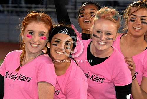 The 2015 Powder Puff Football Game