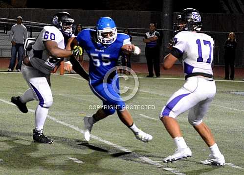 NHS vs Rancho Cucamonga Cougars HOF Night 9 4 2015