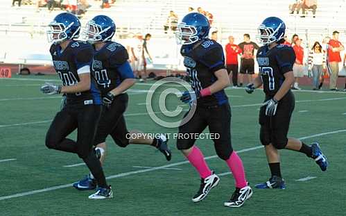 NHS JV Football vs Corona Panthers