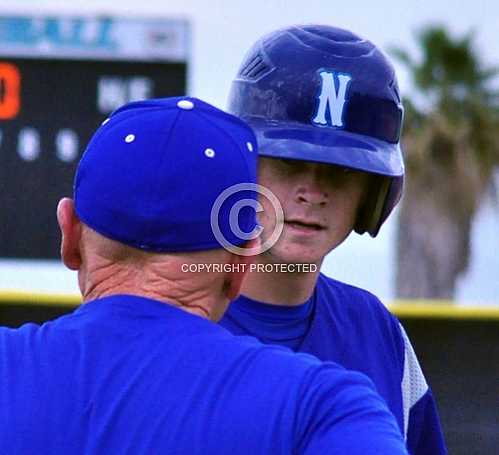 NHS Cougars vs Corona's Santiago High School Sharks
