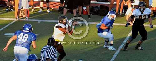 NHS vs Temecula Valley scrimmage 8 29 14