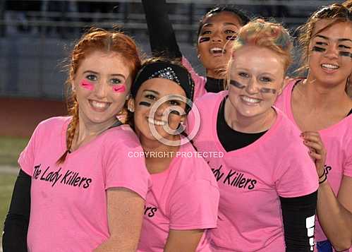 The 2015 Powder Puff Football Game