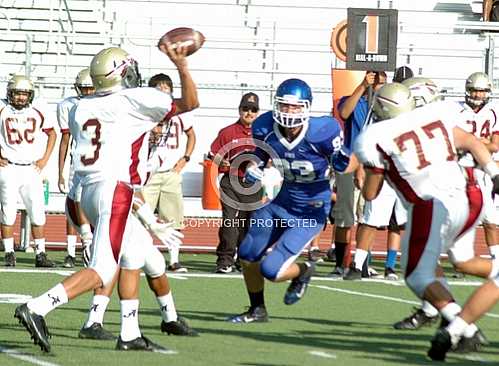 NHS JV Football vs Almeny 9 27 2012