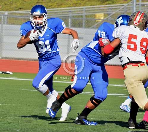 NHS JV vs Corona Panthers JV 10 16 2014