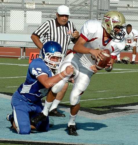 NHS JV Football vs Almeny 9 27 2012