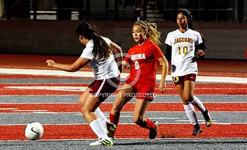 CHS Girls Soccer vs Ontario Jaguars - 12 16 2019