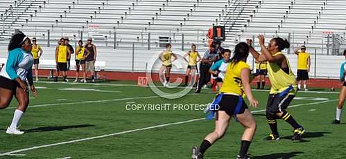 NHS Girls Powder Puff Football 5 17 2012