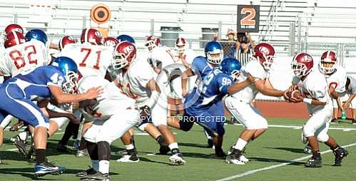 NHS JV Football vs La Serna 9 20 2012
