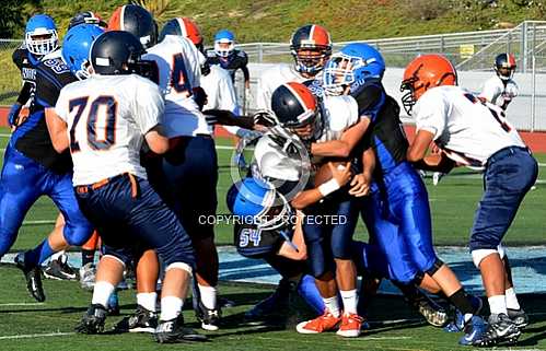 NHS Freshmen vs Eleanor Roosevelt 10 8 2015