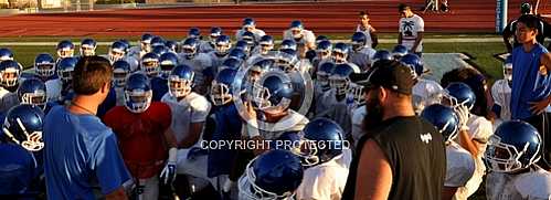 NHS 2014 Blue/White Game 23 August 2014
