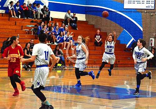 NHS JV vs Corona Panthers JV 2 3 2016