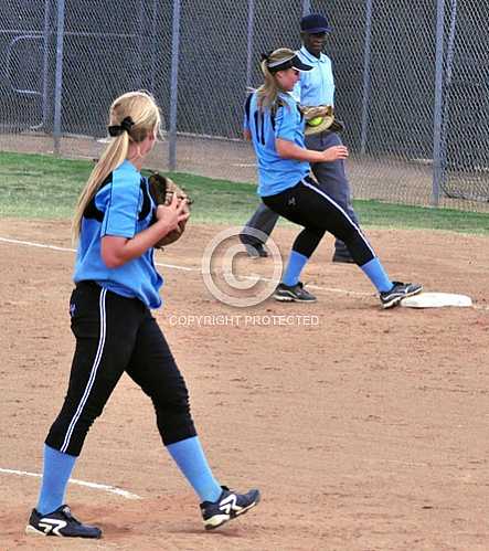 NHS Cougars vs Corona's Santiago Sharks 4/25/2012